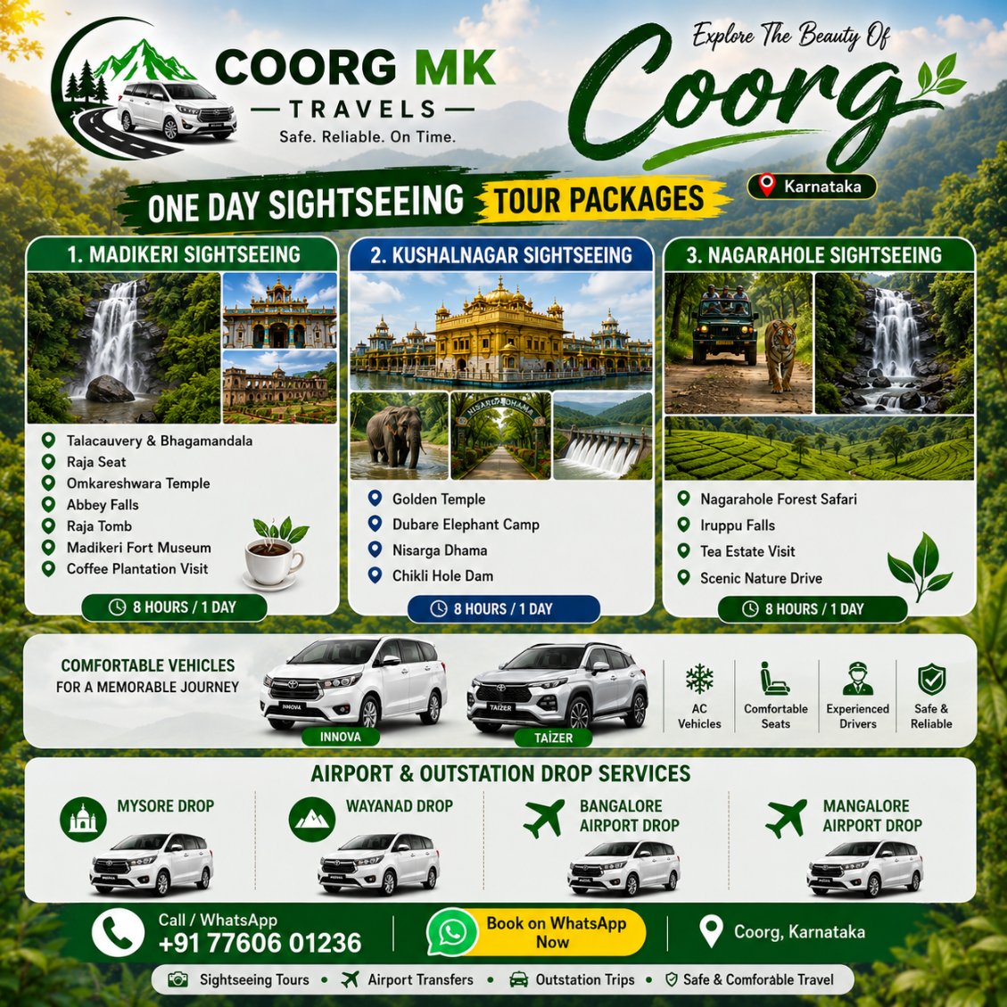 Coorg Taxi Service