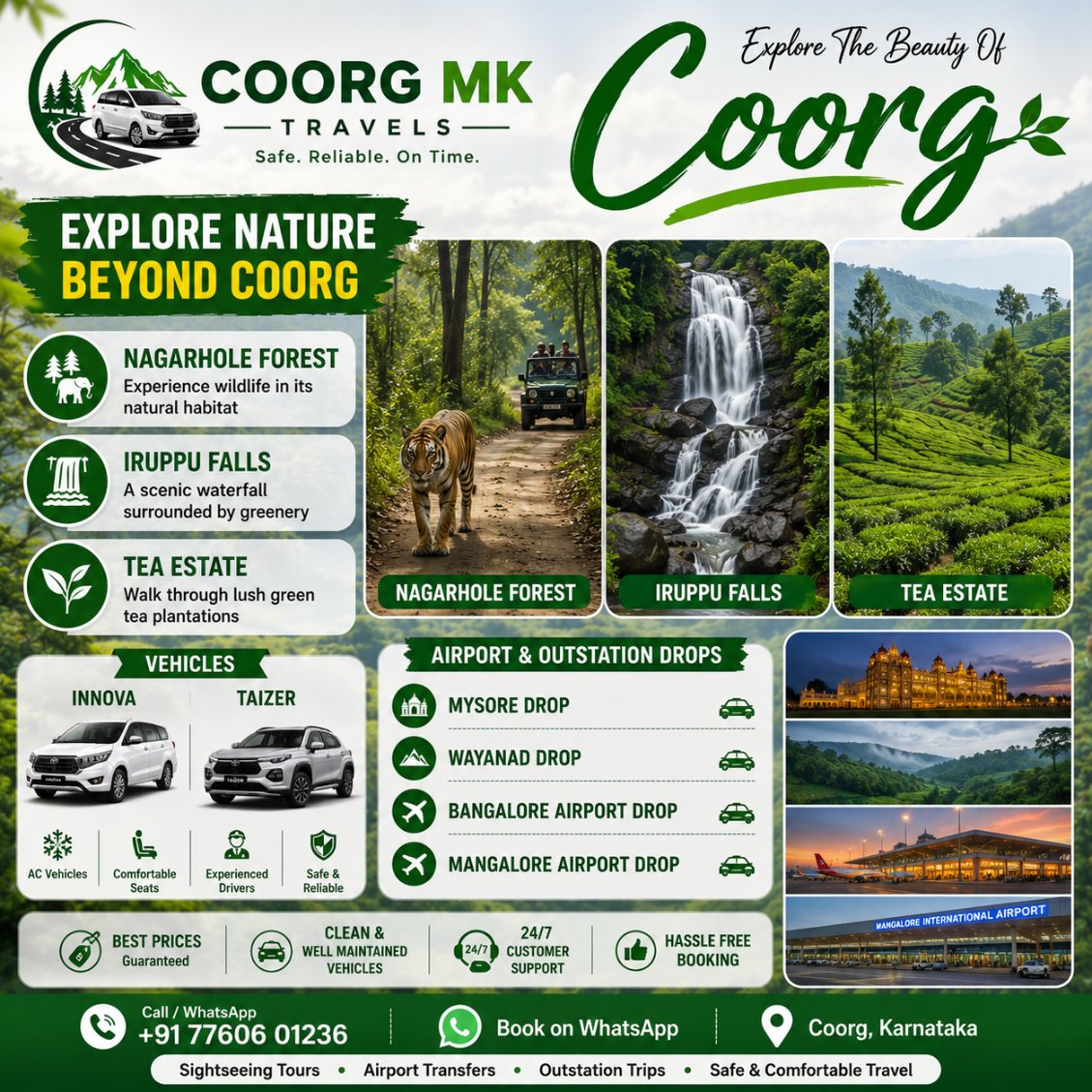 Nagarahole Sightseeing Package